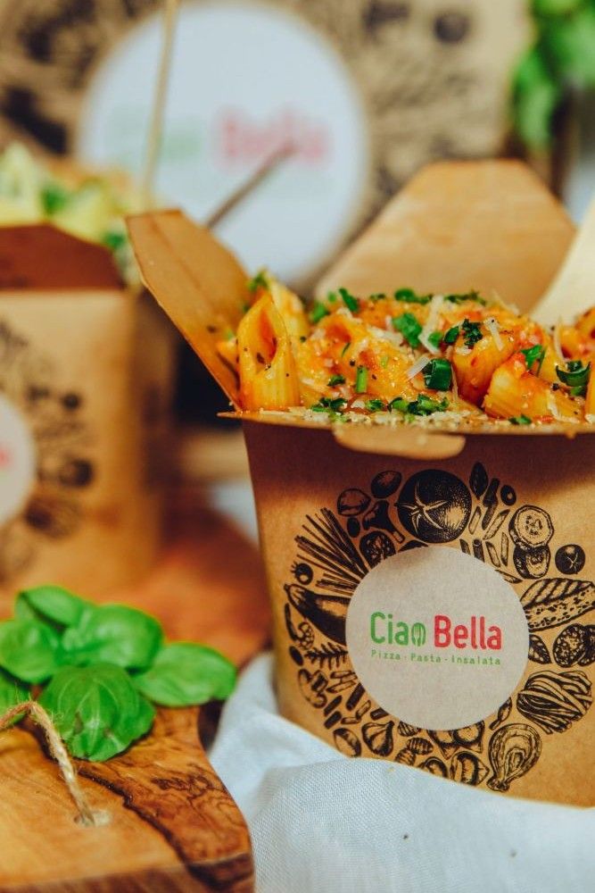 Pastabox Nahaufnahme